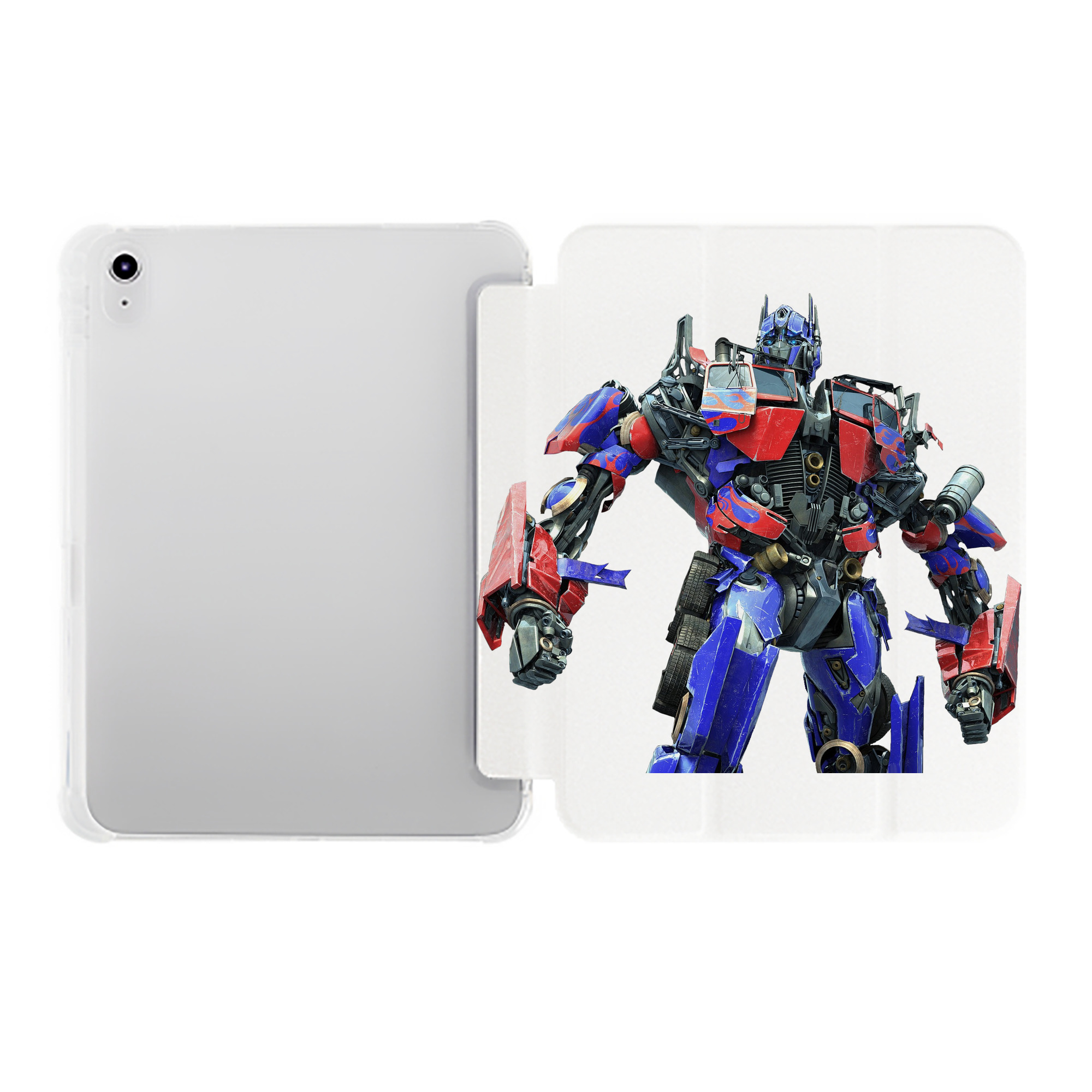 （画像用）  IPad ケース ペン収納付き 三つ折りスタンド PUレザー×シリコン 対応機種9.5/10.5/10.9インチ